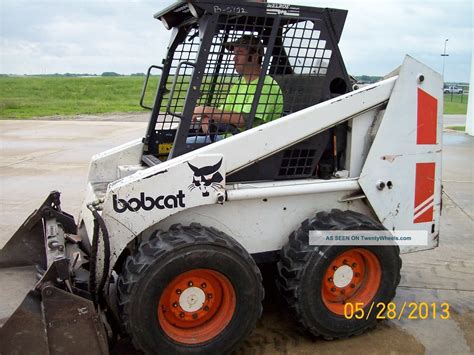 1992 skid steer|bobcat 843 skid steer.